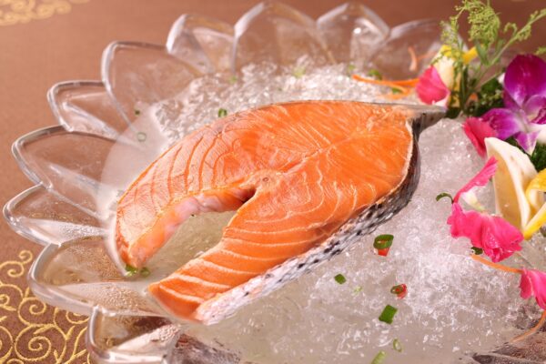 seafood, fresh, salmon fillet